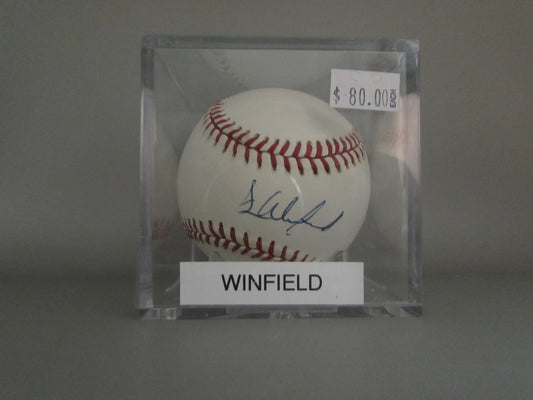 Dave Winfield signed baseball – Papa Hawk Sports & Collectibles LLC