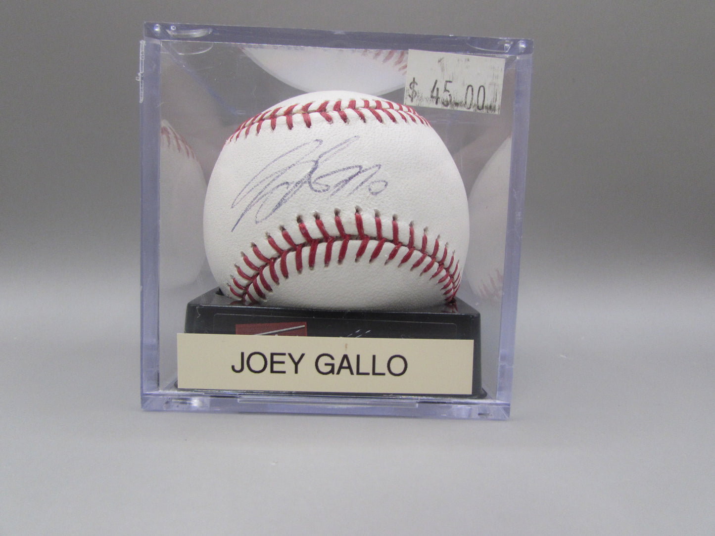Joey Gallo signed baseball