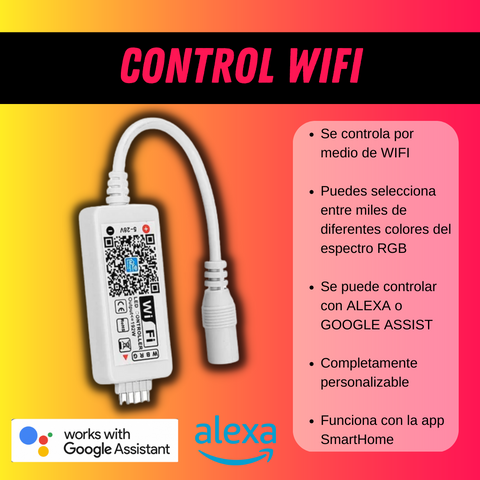 CONTROLADOR RGBW WIFI