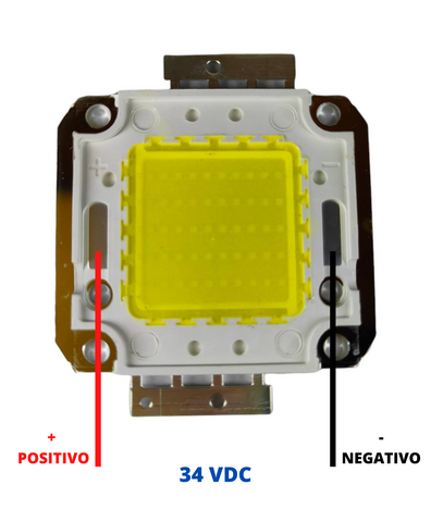 Diagrama de conexion pastilla LED 34V