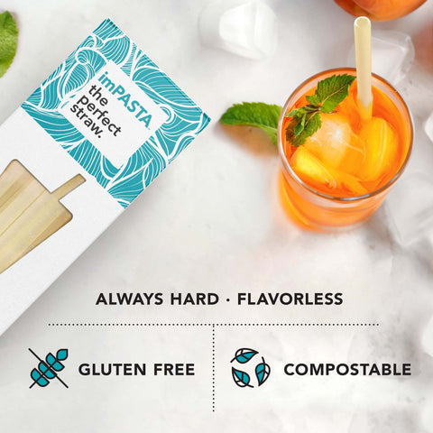 imPASTA is 100% gluten-free and compostable straw