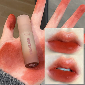 Oklulu Matte Nude Red Lip Gloss 6Colors Long Lasting Velvet Red Brown Non-stick Cup Lip Mud Pink Liquid Lipstick Korean Makeup Cosmetic - oklulu