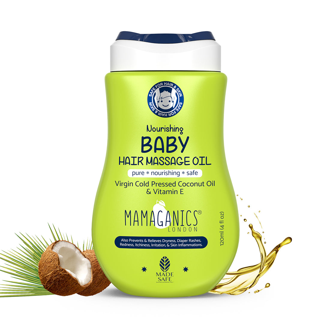 BabyChakra Extra Virgin Cold Pressed Organic Coconut Oil For Babies    Caresuppin