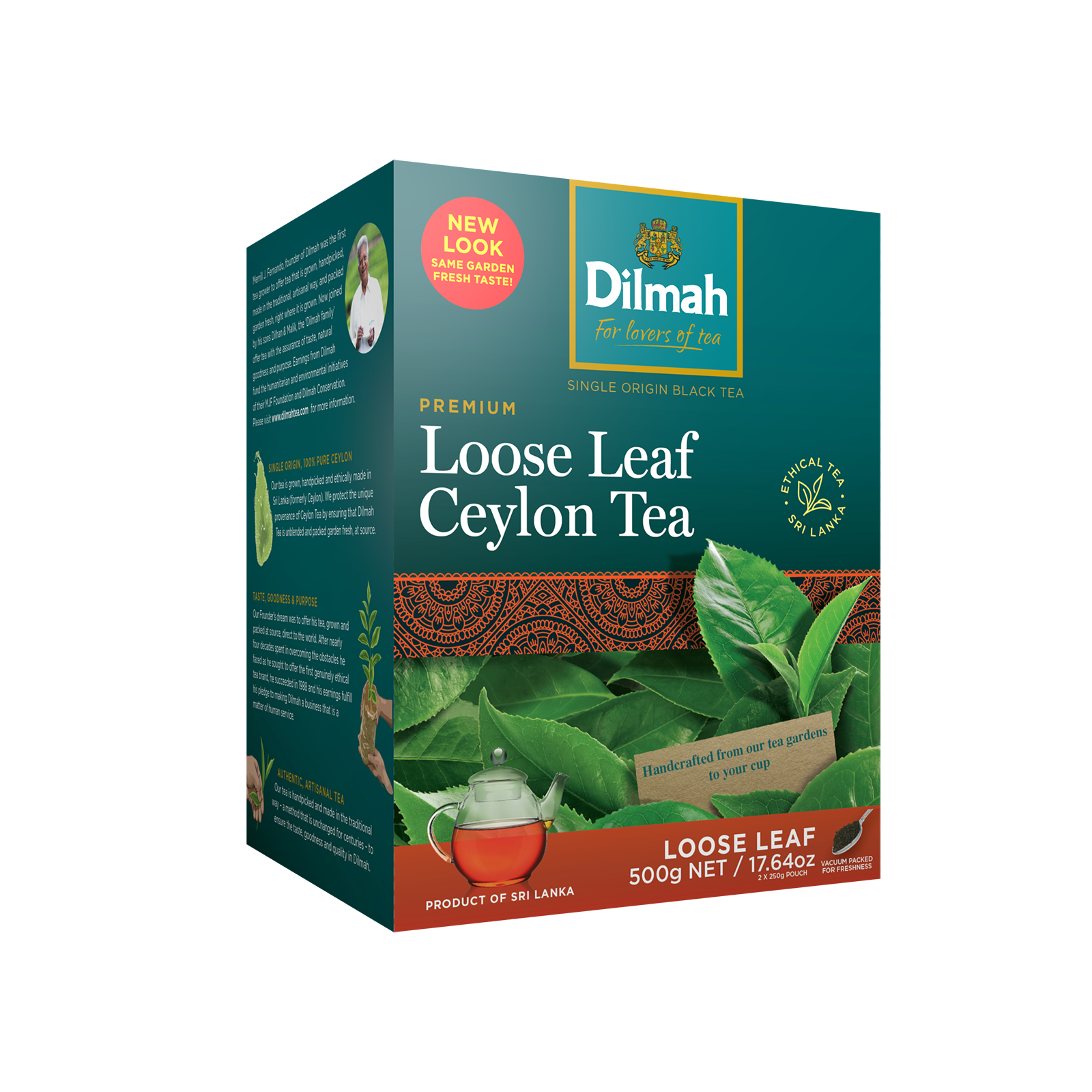 Dilmah Premium Loose Leaf Ceylon Tea - 500g Leaf Tea - Dilmah Tea Australia product image