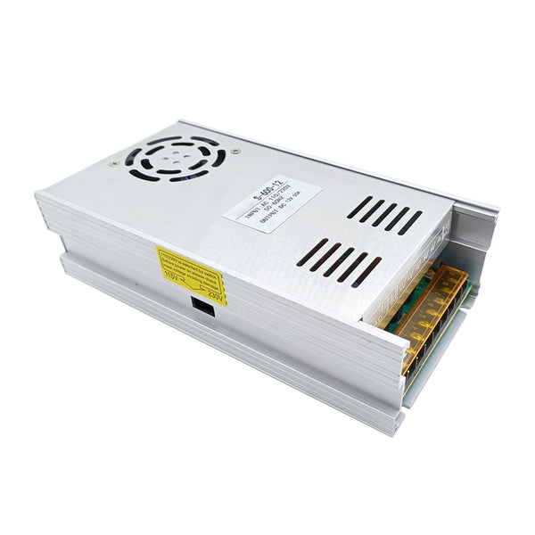 Alimentatore switching in contenitore metallico, 360W, AC 110-230V, DC 12V  30A, IP20