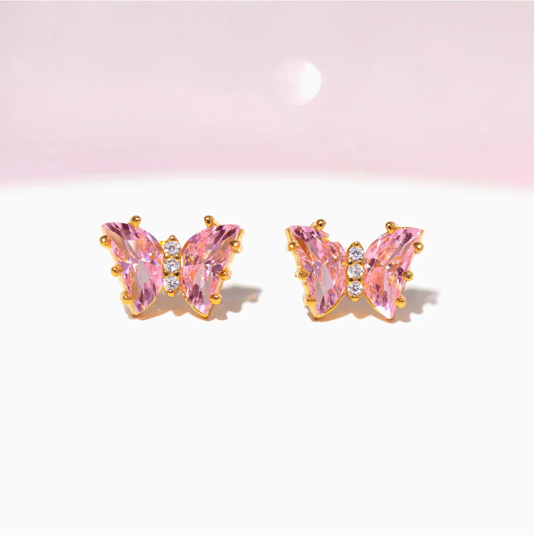 Girls Crew Flutter Love Studs