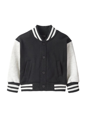 Little Bipsy Varsity Jacket - P E A C H E S