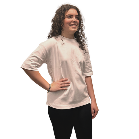 Numph Womens T-Shirt Gira Bright White
