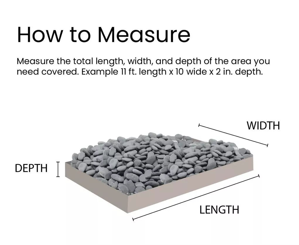 How to measure your landscape for stones