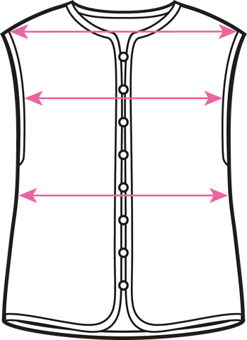 Ravnbak vest size assistance