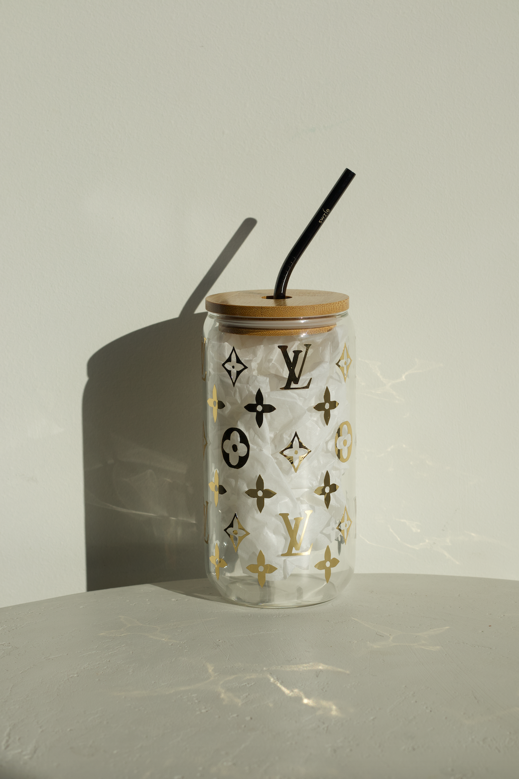 Louis Vuitton Louis Vuitton Tumbler With Straw Stainless Steel