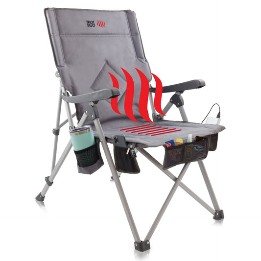 The Original Hot Seat, Dual Heated Bleacher Chair (Battery Included) – The  Hot Seat