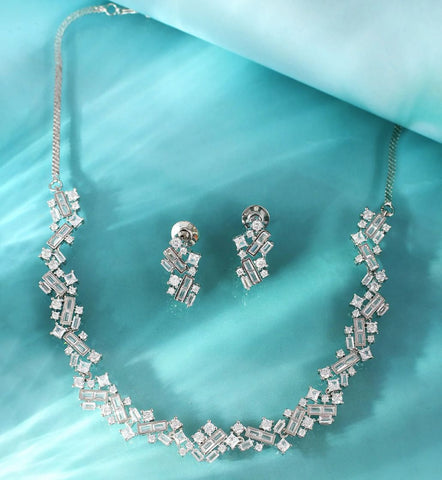 Mosaic Sleek Elegance Necklace Set