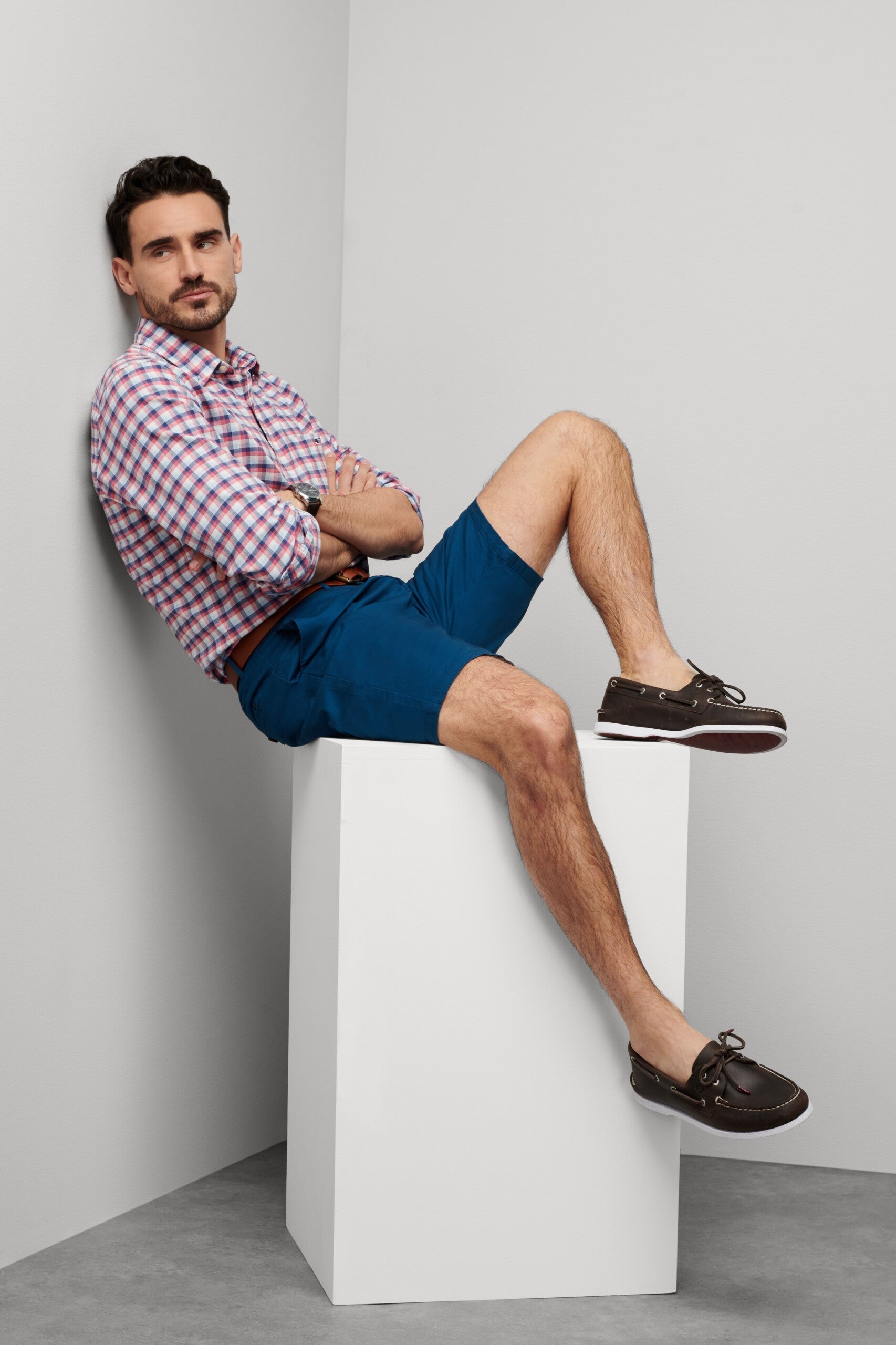 man business casual shorts