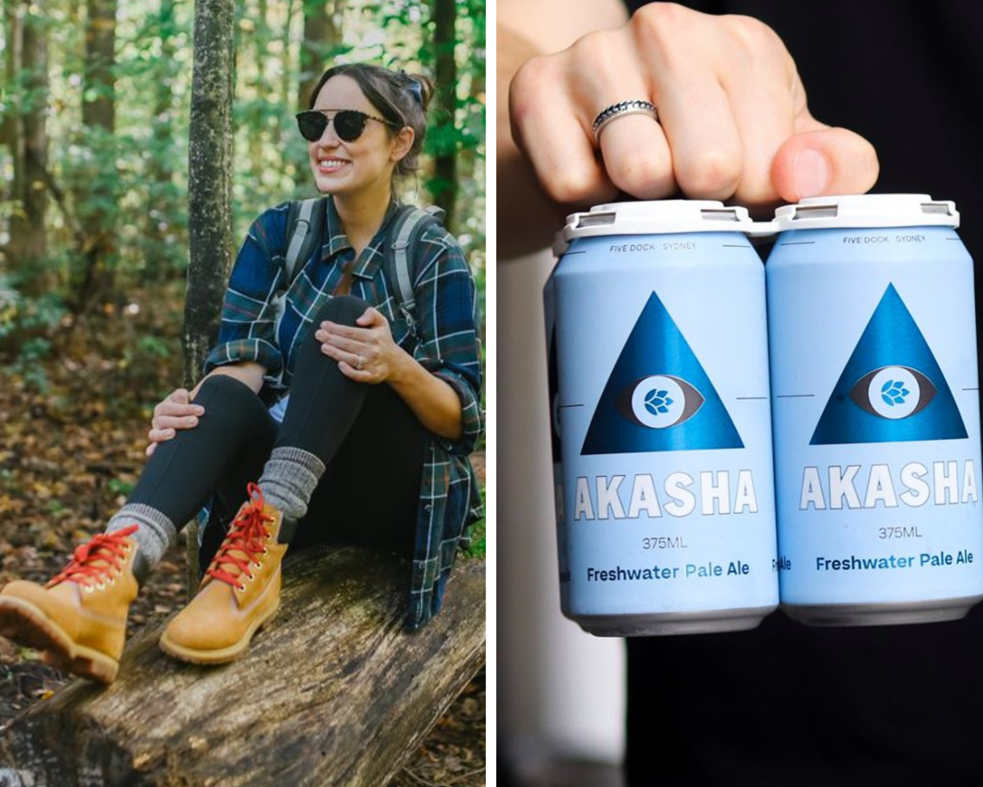 Akasha brewing company Freshwater Pale Ale  - Threadicated - women's nature enthusiast outfit