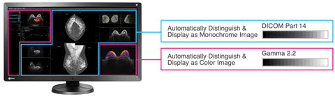 Optimize Color & Monochrome Brightness - EIZO RX850 avaible at ERI