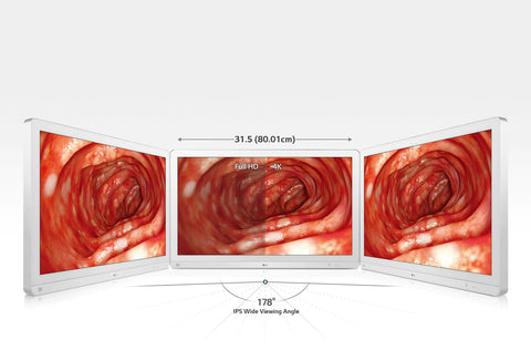 Enhanced Accuracy with Wide View - LG 31.5-inch 4K IPS Surgical Monitor available at ERI