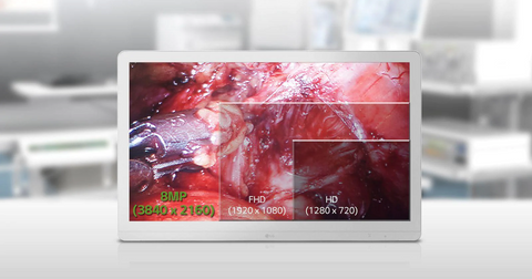 A Display Optimized for the Operating Room - LG 27HJ713S-W 27" 4K LED Surgical Display available at ERI