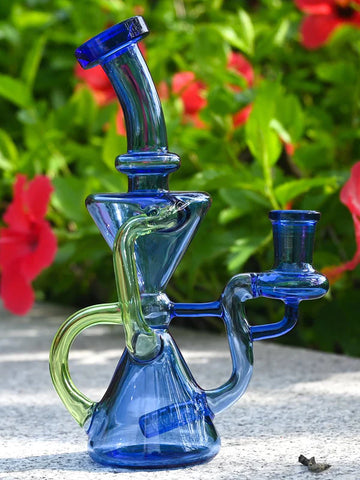 8" Girly Mini Functional Glass Bong