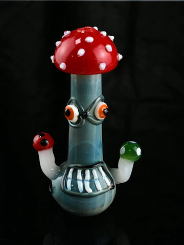 Color Mushroom Glass Pipe