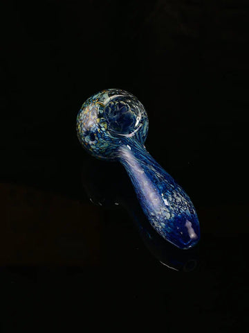 Gold Fumed Glass Smoking Spoon