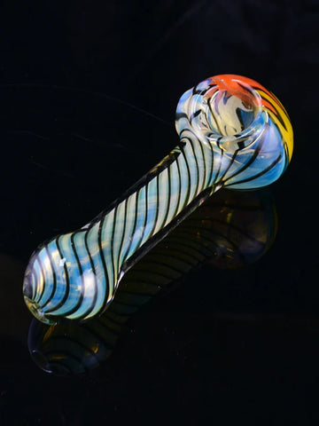 Spiral Glass Smoking Pipe