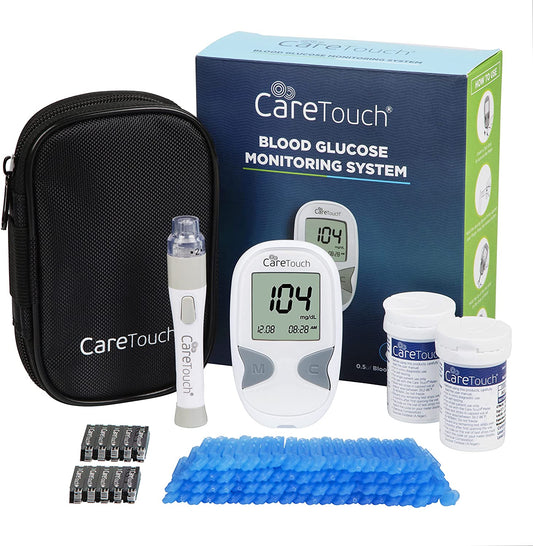 Care Touch Fully Automatic Wrist Blood Pressure Cuff Monitor - Platinum Series