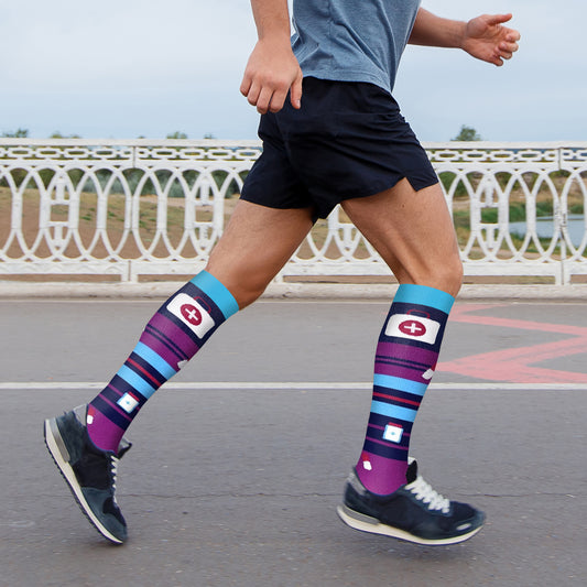 6 Pack - Compression Shred Socks – DFYRS