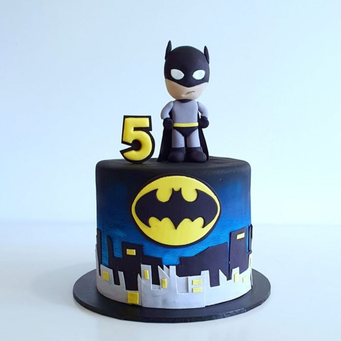 Fondant Super Hero Cake Topper – A Cake Creation