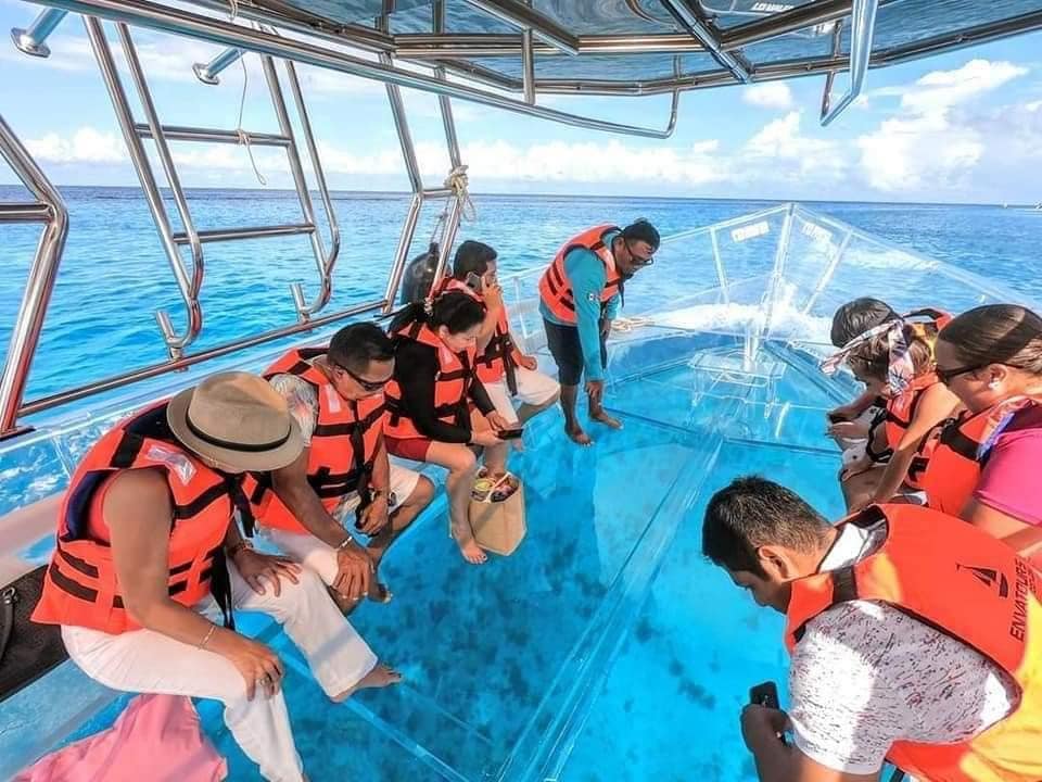 COZUMEL EL CIELO + CLEAR BOAT – Mayic Tours