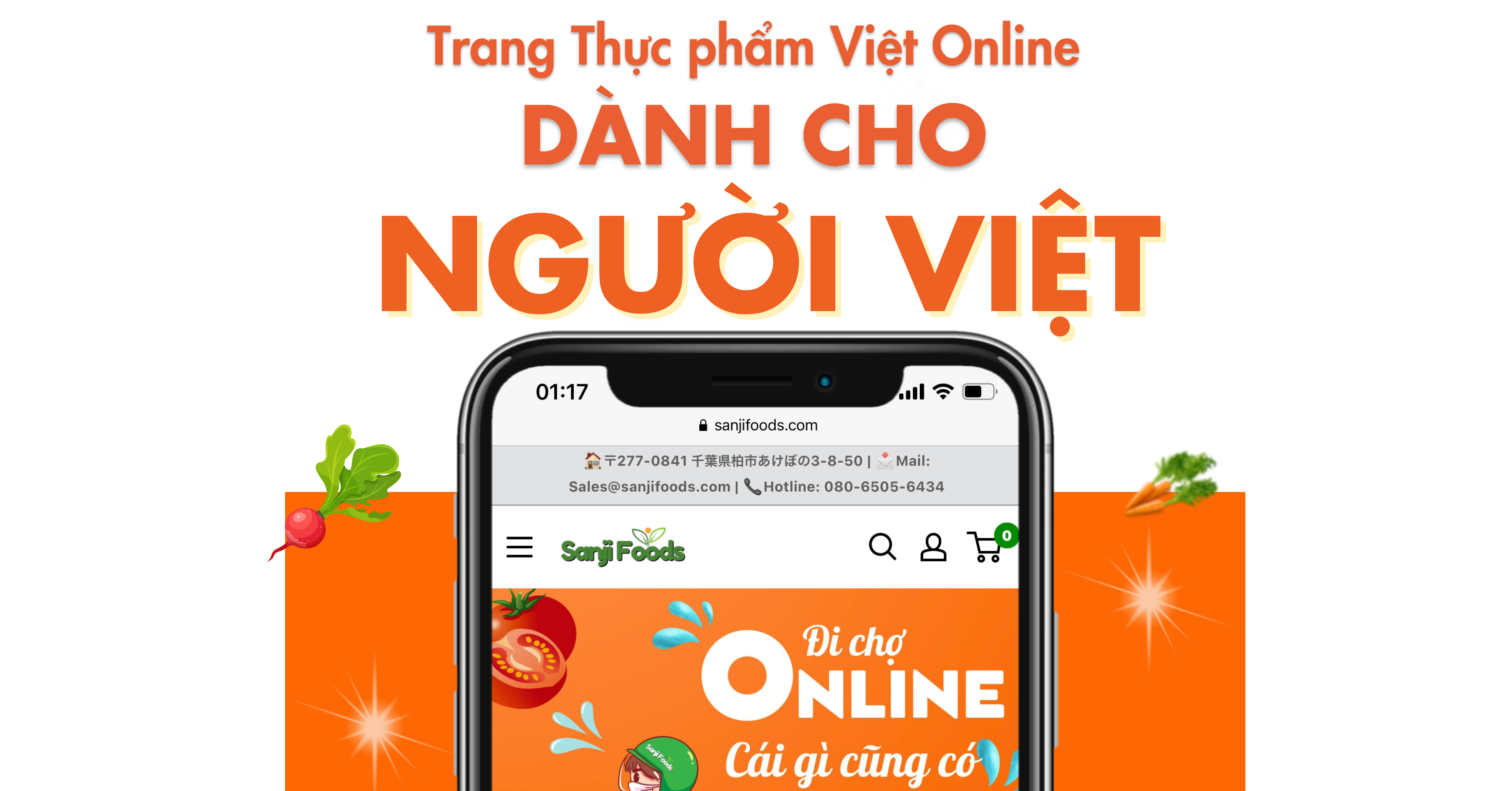 Sanjifoods.com - Cửa hàng đồ Việt online số 1 Nhật Bản