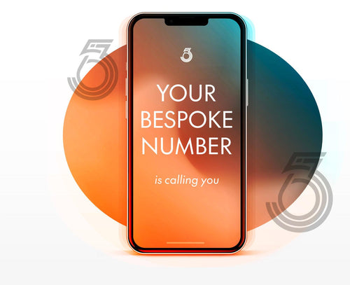 Bespoke mobile numbers service, Allows you to create your own mobile in four simple steps