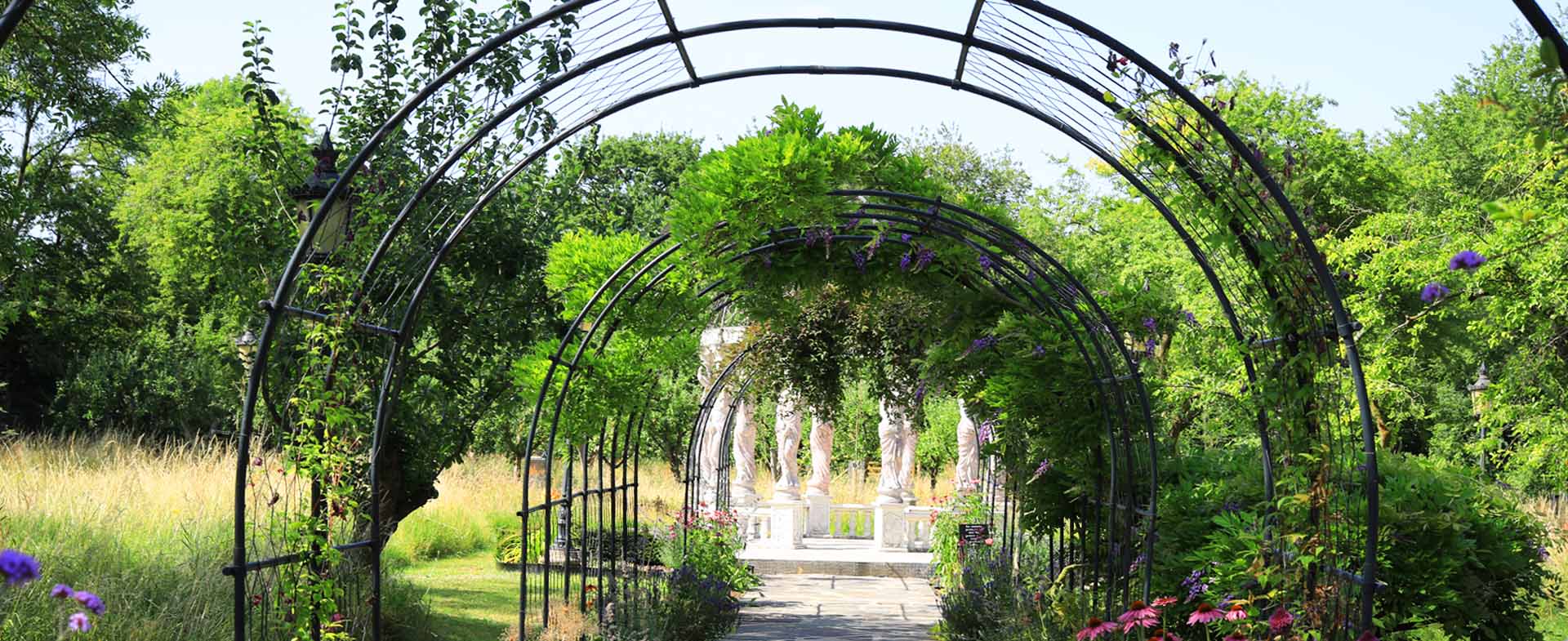 Round Garden Pergola