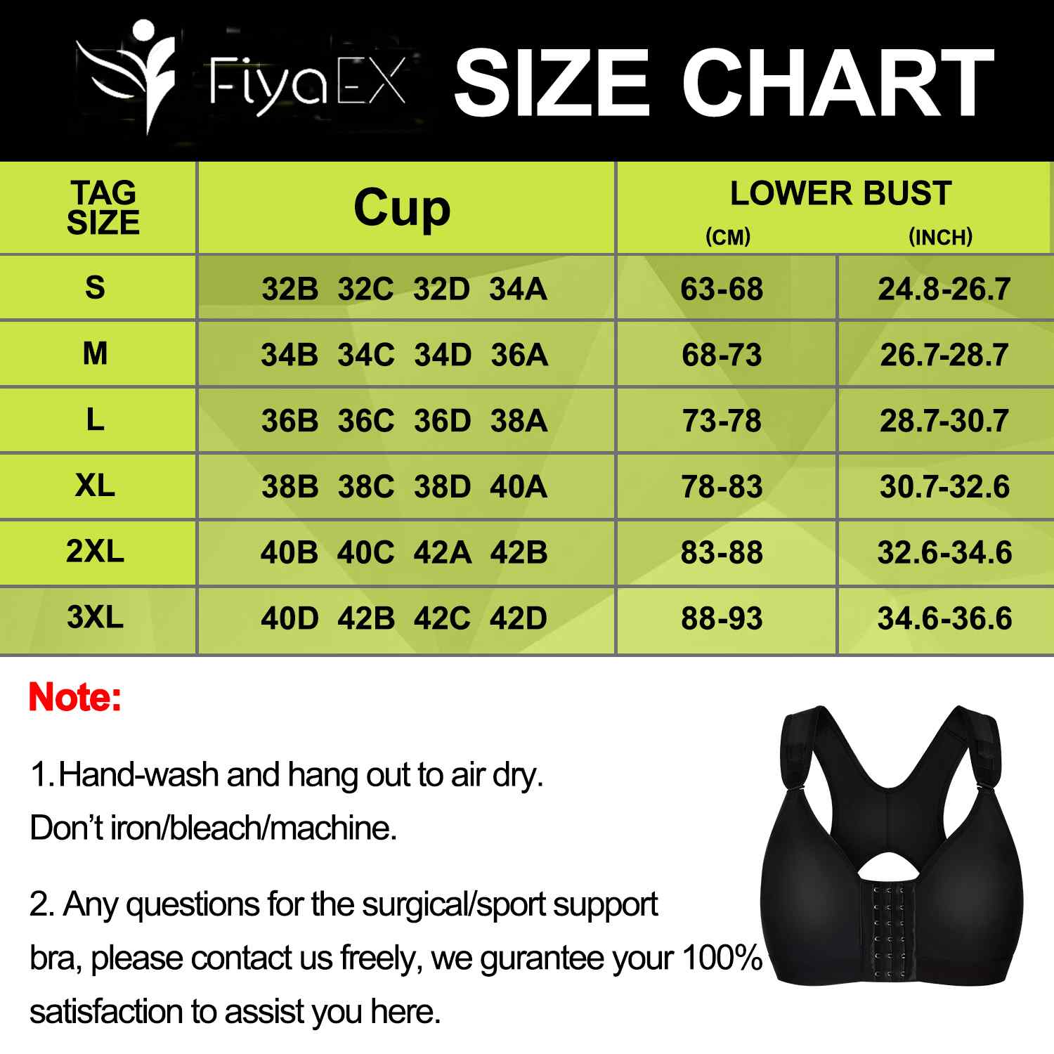 Widest Range Shapewear, Sportswear, Yoga and Gym Workout Wear Size