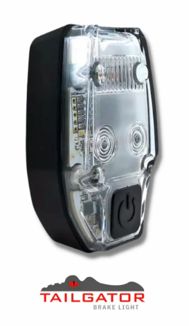 Tailgator's intelligent brake-sensing light has three ultra-powerful

