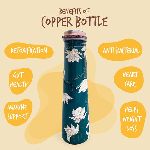 Benefits of using copper water bottle