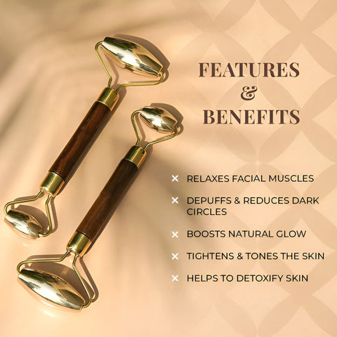 Feature and benefits of kansa face massage roller usa