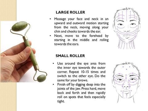 HOW TO USE A FACE ROLLER