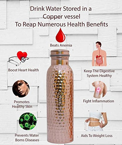 20 benefits of copper water bottle