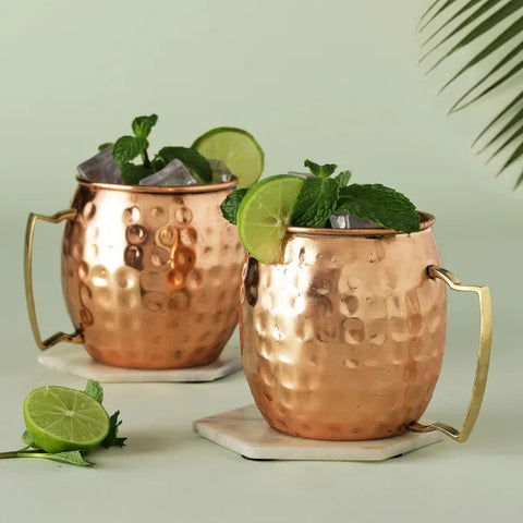 Copper moscow mule mug