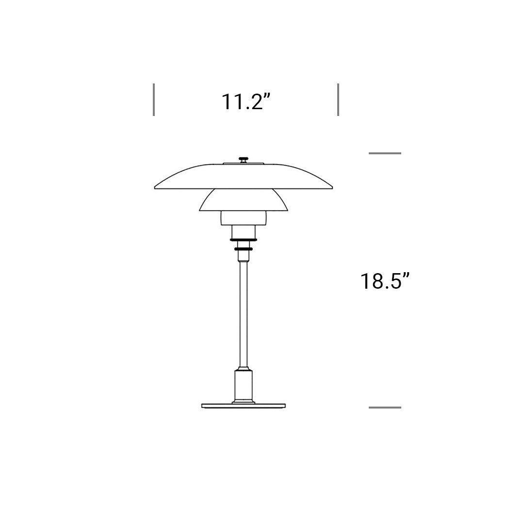 replica Louis Poulsen PH 3.5/2.5 floor lamp