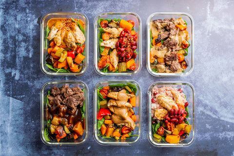 meal prepping containers