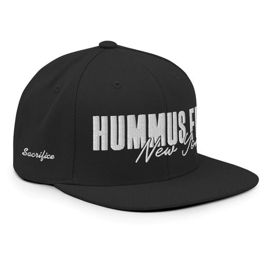 Gorra snapback negra y rosa – Hummus Fit