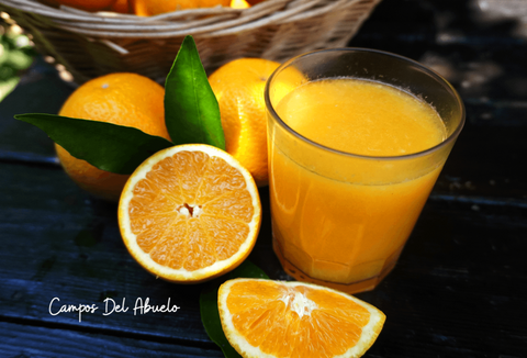Un zumo de naranja al día aporta grandes cantidades de vitamina C