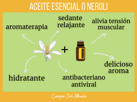 Beneficios del aceite esencial de azahar o Neroli