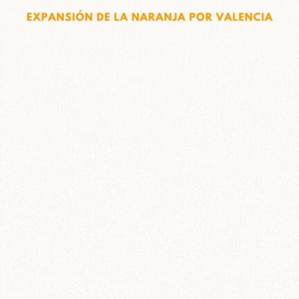 Expansión de la naranja Valenciana- Campos del Abuelo