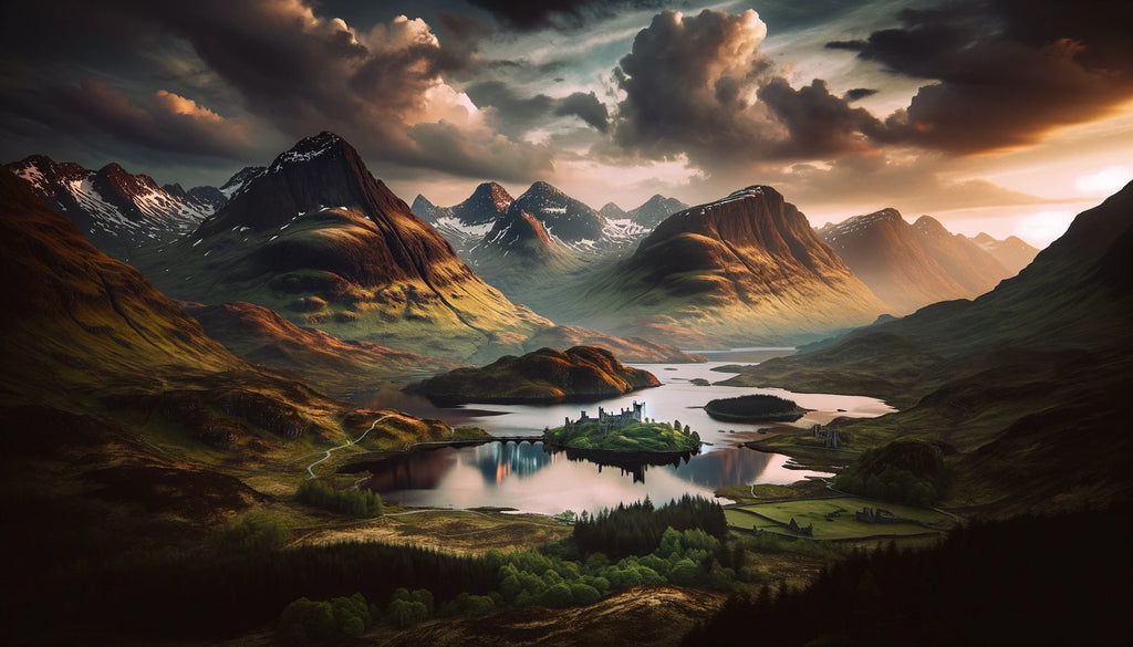 Scotland Highlands painting holiday