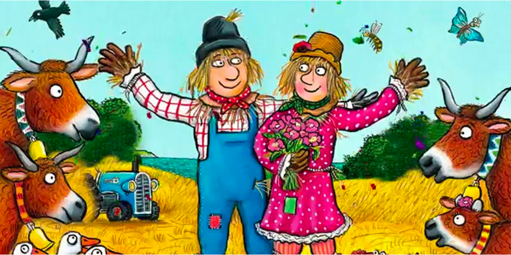 Julia Donaldson 5 Books Collection Set The Scarecrows Wedding, Superwo