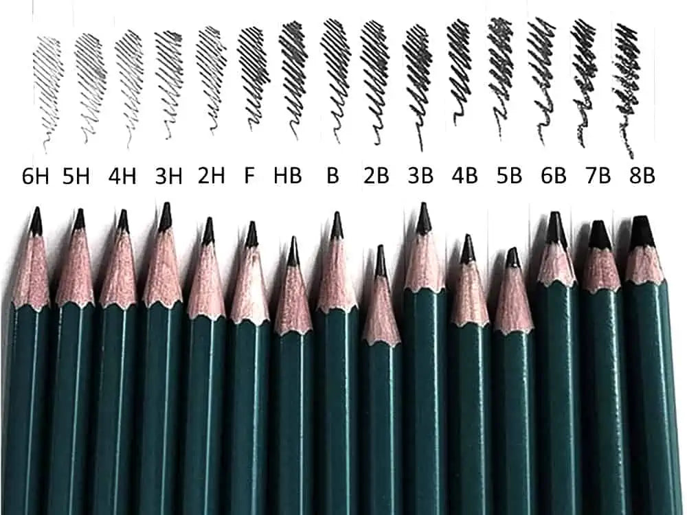 Amazon.com : Heshengping, Sketching Pencil Drawing Pencils Set-26pcs, Art  Supplies Drawing Kit,Graphite Charcoal Pro Draw Pencil Set,gift for Adults  Beginners Artist for drawing sketching : Arts, Crafts & Sewing