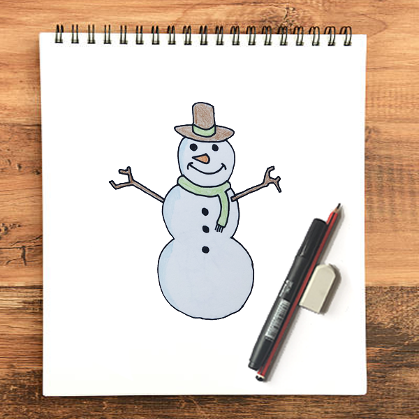 Drawing Snowman Christmas, Creative snowman winter, winter, christmas  Decoration, fictional Character png | Klipartz
